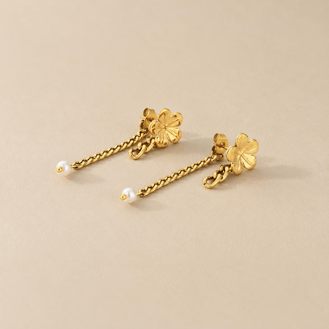 Golden Bloom Earrings