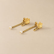 Golden Bloom Earrings